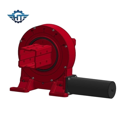 Ve7 Hourglass Self Locking Worm Gear Slew Drive Untuk Pelacakan Matahari Tunggal