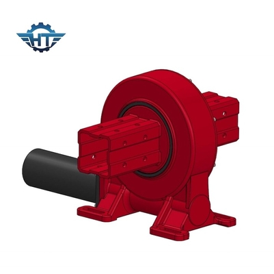 Vertikal Worm Gear Slewing Drive Dengan Motor Stepper Dan Driver Untuk CPV Dan CSP