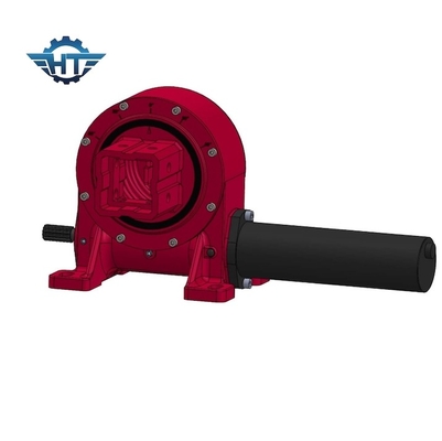 VE Vertikal C5 Lapisan Solar Slew Drive Dengan Double Enveloping Worm Untuk PV Trackers