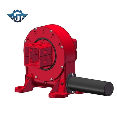 VE Vertikal C5 Lapisan Solar Slew Drive Dengan Double Enveloping Worm Untuk PV Trackers