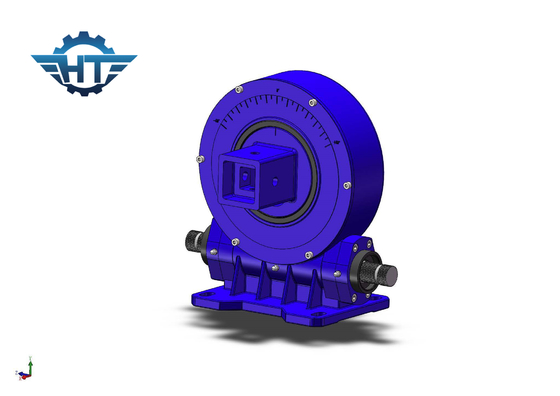 VE9 Vertical Worm Gear Slew Drive, Kompak dan Kuat untuk Angkat dan Operasi di Ketinggian Tinggi