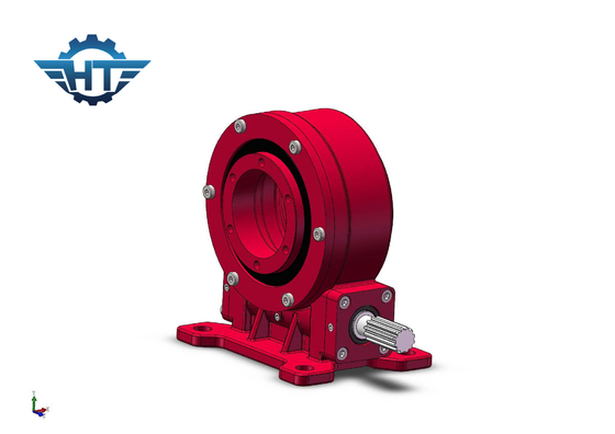CE Vertikal Envelope Worm Gear Slew Drive IP66 Untuk 30 Pelacak Surya Kehidupan Lapangan