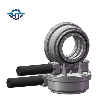 Desain kompak Dual Axis Slew Drive / Electric Slew Drive Untuk Dual Axis Solar Tracking System