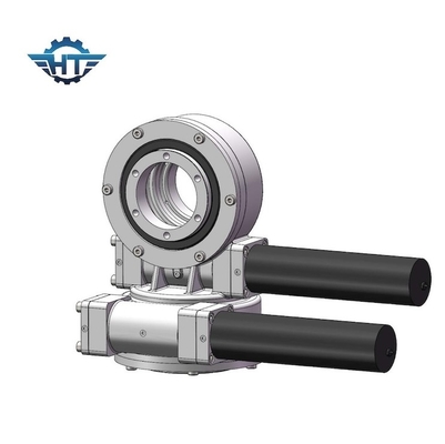 Desain kompak Dual Axis Slew Drive / Electric Slew Drive Untuk Dual Axis Solar Tracking System