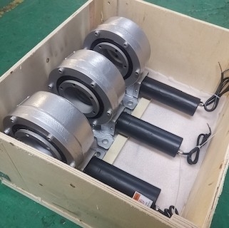 Drive Slewing Motor Kecepatan Rendah Vertikal ISO9001 Untuk Sistem Pemasangan Tanah Kecil