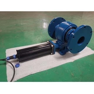 9 Inch Planetary Drived Slew Drive Gearbox Untuk Sistem Pelacakan Panel Surya Sumbu Tunggal