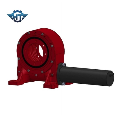 9 Inches Solar Tracker Slew Drive 24V Motor Slewing Drive Untuk Sistem Pelacakan Surya