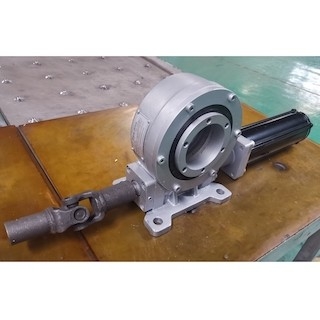 VE3 Tertutup Slewing Drive Sumbu Tunggal 24VDC 806NM Nilai Torsi Output