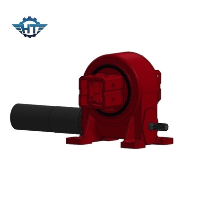 Listrik Planetary Worm Gear Slew Drive Rumah Tertutup 220VAC Slew Gear Drive