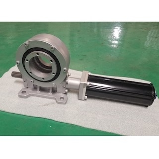 24V VE9 Single Axis Slewing Drive Untuk Solar Tracker 360 Derajat Putar Lingkaran Penuh