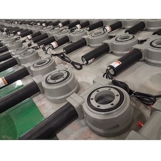 SE Small Slew Drive Untuk Solar Tracker IP66 Terlampir 5-8 Kontak Gigi