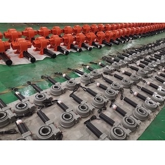 Sistem Pelacakan Miring Worm Slew Drive 800 Nm SE5 Dengan Motor Gear 12V