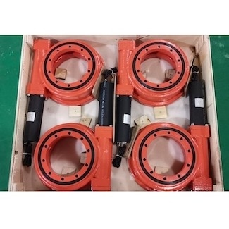 IP66 SE12 Worm Gear Slew Drive Gearbox Kecepatan Rendah 50Mn Solar Panel Tracker