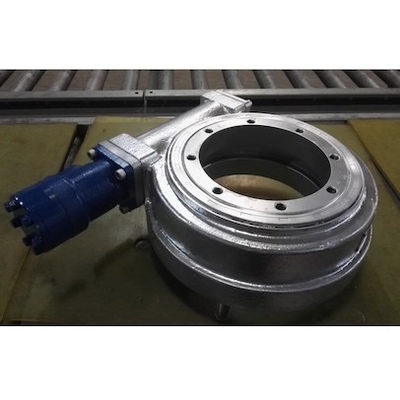 CE Solar Tracker Slew Drive Gearbox 100 * 100 Tabung Torsi Horizontal Dipasang