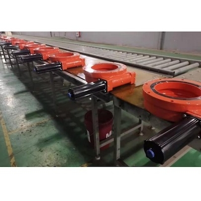 17 Inch 0.15° Precision Electric Slewing Drive Untuk Sistem Pelacakan Surya Sumbu Tunggal