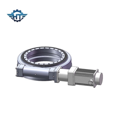 Tertutup Solar Tracker Slew Drive Ketat Sealing Worm Drive Slew Ring