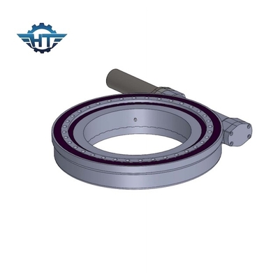 14 Inches Motor AC Slew Ring Drive Mesin Konstruksi Torsi Miring Tinggi