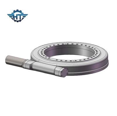 3 &quot;Horizontal Worm Drive Slew Ring 50Mn ISO9001 600NM Nilai Torsi Output