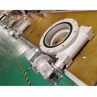 Planetaty Motor Single Axis Slewing Drive Gearbox Presisi Tinggi