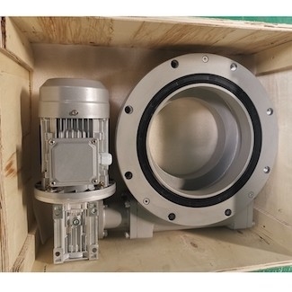 Drive Slewing Tertutup 12 Inches Untuk Sistem Pelacakan Surya IP66 Slewing Drive Gearbox