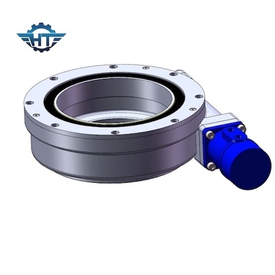 Nitriding Steel Worm Gear Speed ​​Reducer Mesin Konstruksi Hidrolik Slew Drive