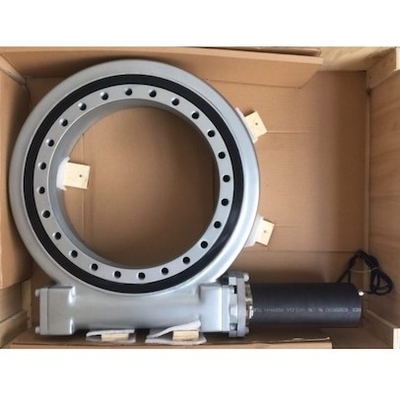 Nitriding Steel Worm Gear Speed ​​Reducer Mesin Konstruksi Hidrolik Slew Drive