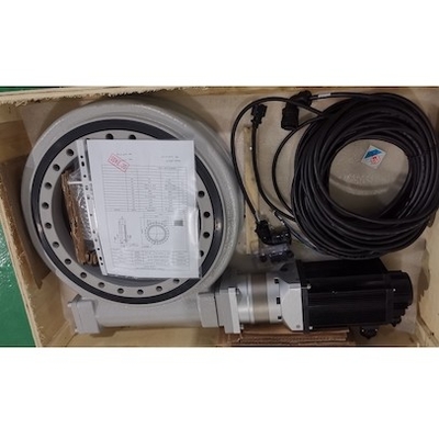 1RPM Worm Gear Slew Drive IP66 Slewing Bearing Drive Sumbu Horizontal