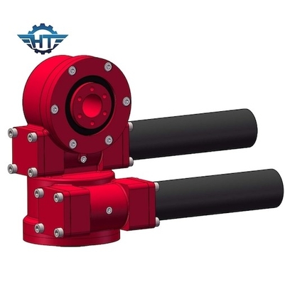 Anti UV Dual Axis Slew Drive 220V AC Motor Worm Drive Slew Ring