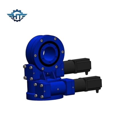 Perumahan Tertutup Worm Gear Slewing Drive Self Locking 12 Inches