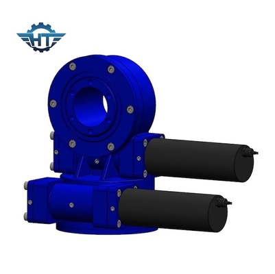 OEM Hardened Gear Slewing Drive Gearbox Motor Listrik CPV CSP PV Systems