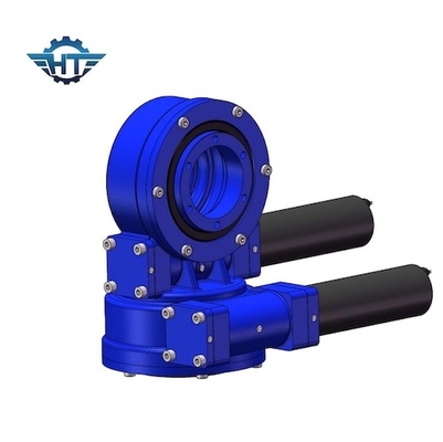 Worm Gear Dual Axis Slew Drive Drive Cincin Slewing Presisi Tinggi