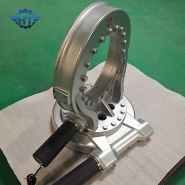 Worm Gear Dual Axis Slew Drive 17 Inci 320 Kg Rotasi Searah Jarum Jam