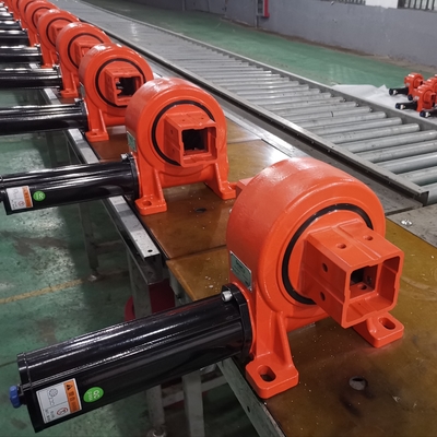 Hardened Steel Vertikal Slewing Drive Untuk Horizontal Single Axis Slewing Drive