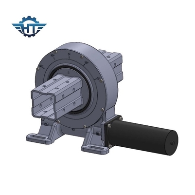 Vertikal Single Axis Worm Gear Slewing Drive Untuk Pelacak PV, CSP, dan CPV