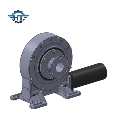 Envelope Worm Slew Drive Gearbox 25 Inch Dengan Gear Motor Untuk Pelacakan Surya