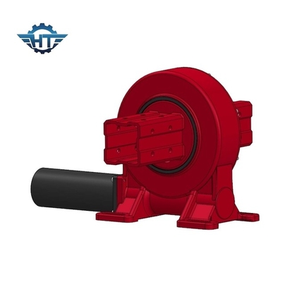 Envelope Worm Slew Drive Gearbox 25 Inch Dengan Gear Motor Untuk Pelacakan Surya