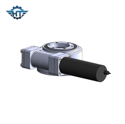 Worm Geared Enclosed Small Slew Drive Dengan Gigi yang Dipadamkan Untuk Mesin Konstruksi