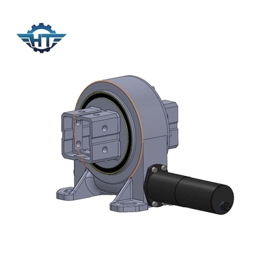 Vertikal 9 Inches Solar Slew Drive Dengan Motor 24VDC Untuk Sistem Pelacakan Sumbu Tunggal
