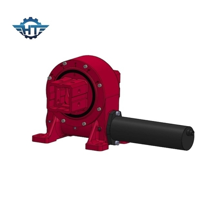 Torsi Tinggi IP66 Vertikal Single Worm Gear Dengan Motor Gear 220V Untuk Stasiun Parabola