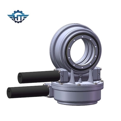 24VDC Dual Axis Worm Gear Slew Drive Presisi Tinggi Untuk Penyerap Panas Terkonsentrasi