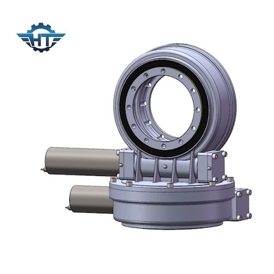 24VDC Dual Axis Worm Gear Slew Drive Presisi Tinggi Untuk Penyerap Panas Terkonsentrasi