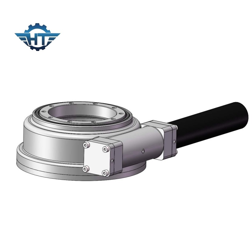 SE3 Solar Tracker Slew Drive Gearbox Dengan 24V DC Motor & Hall Sensor ...